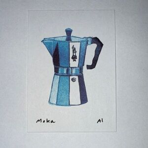 Ana Inciardi Mini Print, Moka